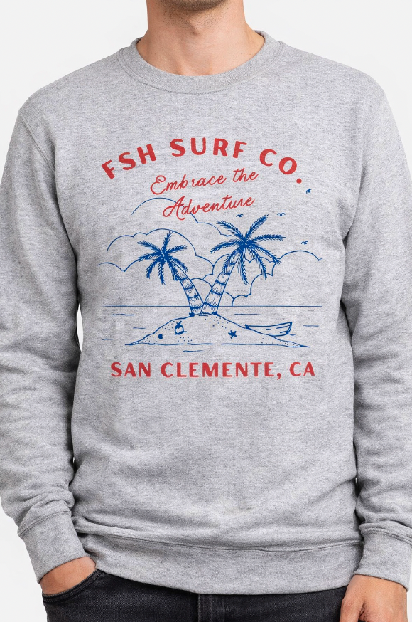 FSH PALMS CREW SWEATSHIRT