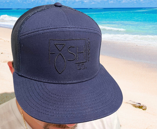 OG FSH SURF CO 7 PANEL SNAP BACK