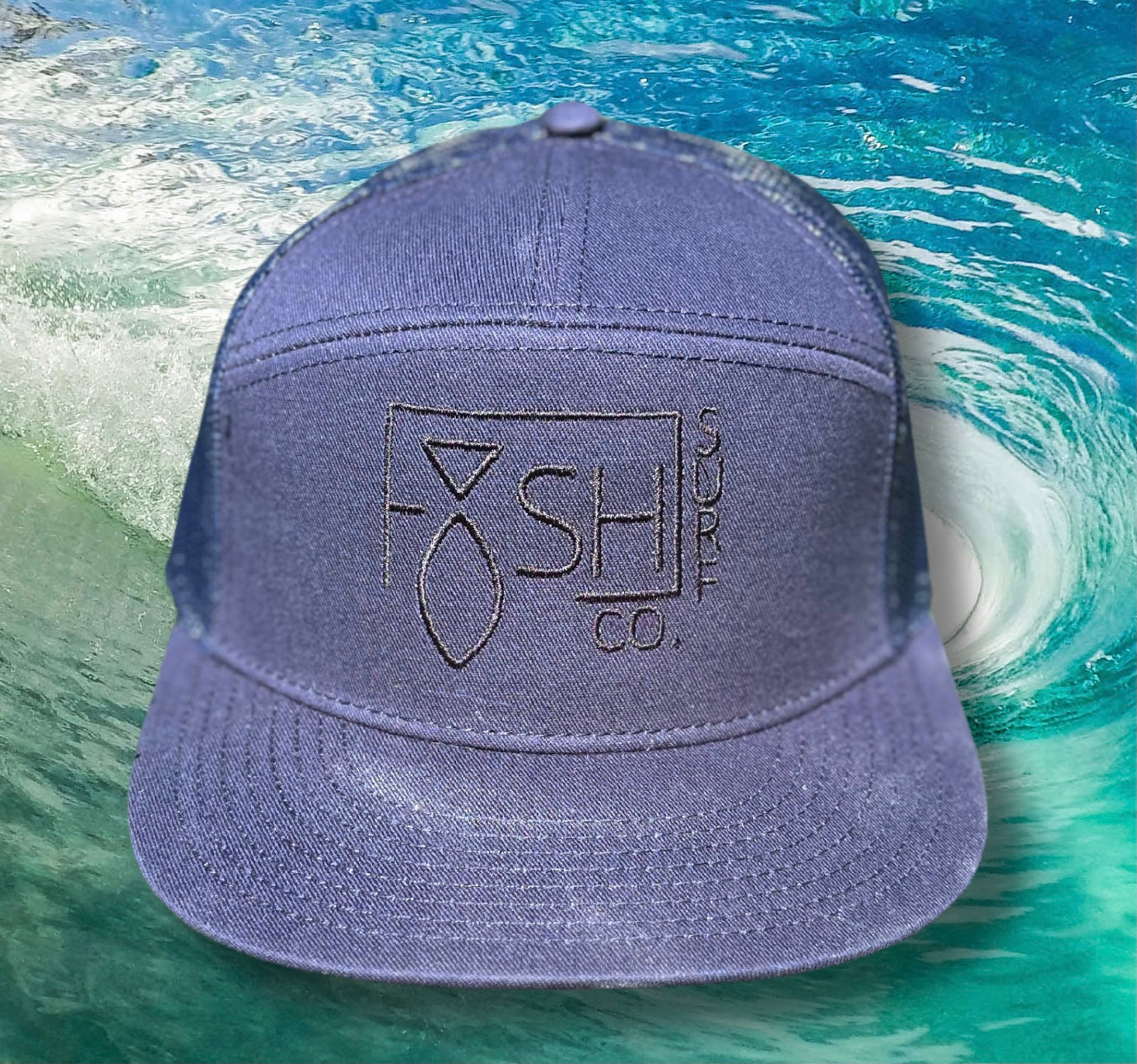 OG FSH SURF CO 7 PANEL SNAP BACK