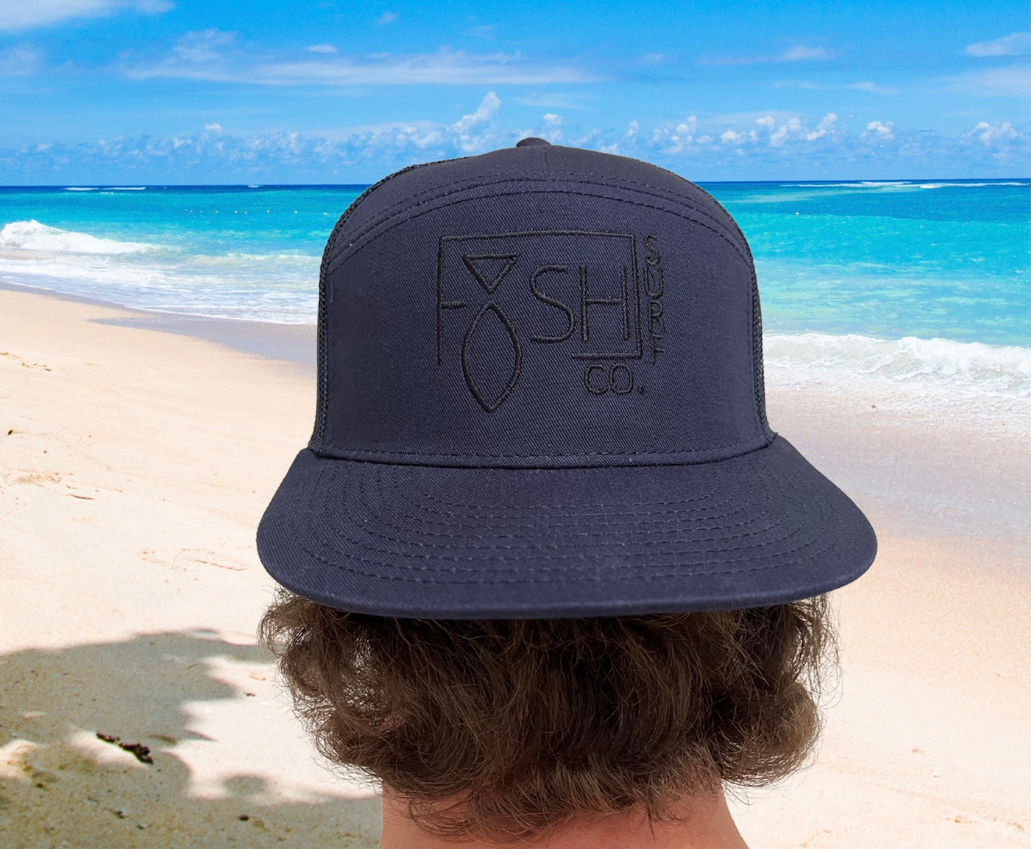 OG FSH SURF CO 7 PANEL SNAP BACK