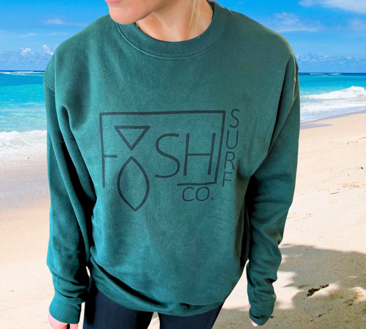 OG FSH SURF CO CREW PREMIUM SWEATSHIRT (UNISEX)